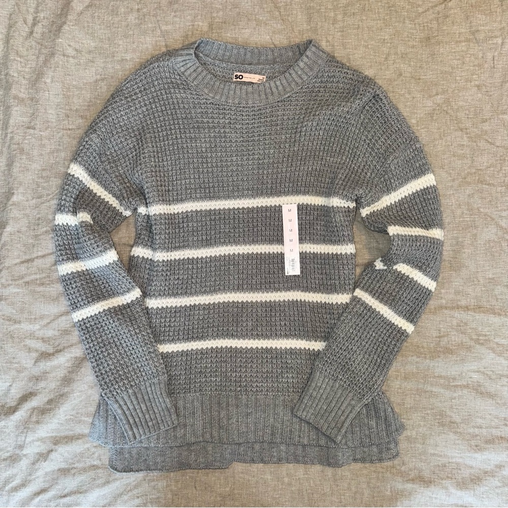 Kohl's Striped Knit Sweater